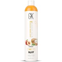 GK HAIR Global Keratin The Best Coco 33.8 Fl Oz/1000 ml Vegan Straightening Keratin Hair Treatment Professional Brazilian Complex Blowout Straightening for Silky Straight & Frizz-free Hair