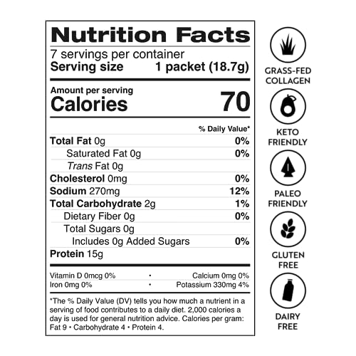 Dr. Kellyann Bone Broth Packets, Rosemary Thyme - 7 Servings, Chicken Broth with 100% Grass-fed Hydrolyzed Collagen Peptides Powder, 16g Protein, Keto and Paleo Friendly - Thumbnail 5