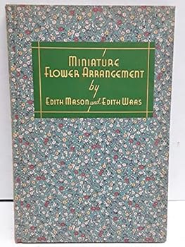 Hardcover Miniature Flower Arrangements Book