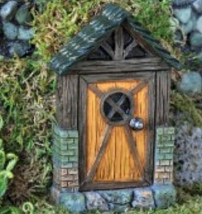 Fiddlehead Fairy Garden English Cottage Fairy Door