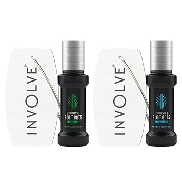 Involve Element Pro Combo Offer : New Car Scent + Meteor Shower Spray Air Car Perfume |Long lasting fragrance | Car perfume | Car fresheners | Car accessories interior