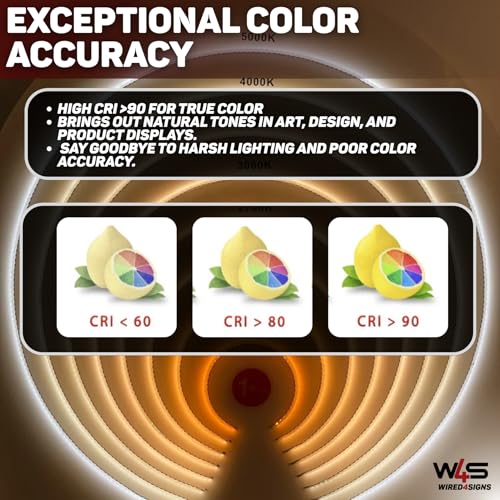 Tira de LED Interior Blanco Alto CRI 24V IP20 miniatura 4
