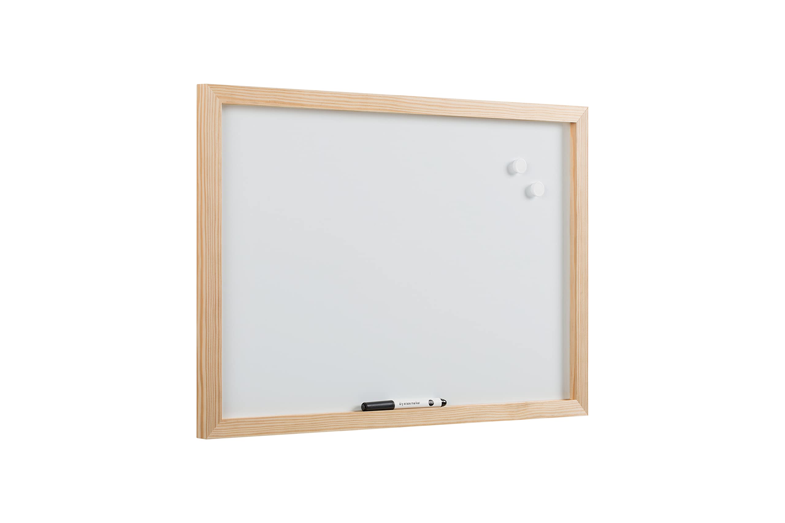 Bi-Office Optimum tablica magnetyczna, suchościeralna, rama z drewna sosnowego, MDF, 60 x 45 cm