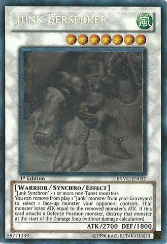Yu-Gi-Oh! - Junk Berserker (EXVC-EN037) - Extreme Victory - Unlimited Edition - Ghost Rare by Yu-Gi-Oh!