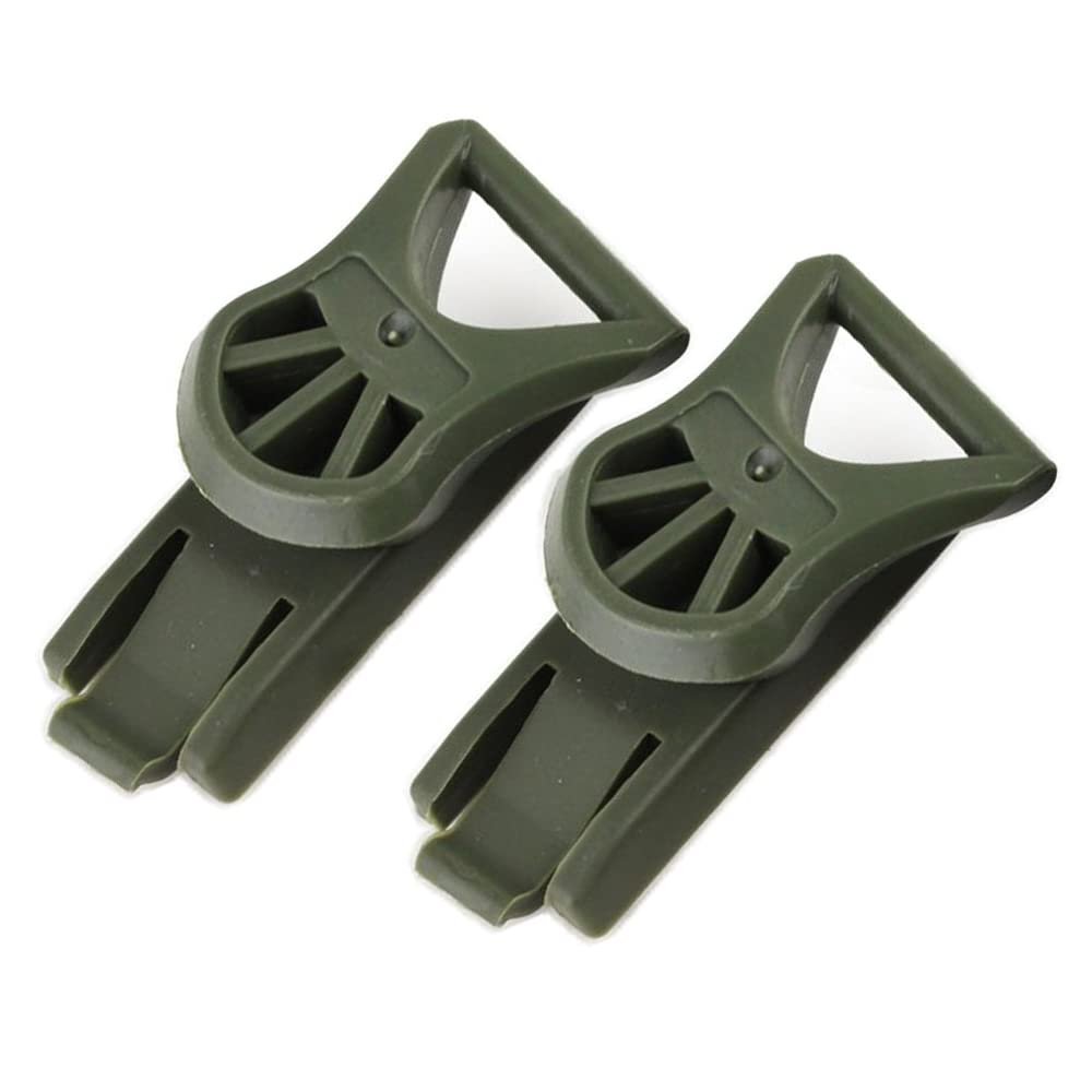 WarmHeartting Tactical Helmet Side Rails Swivel Goggle Clip for 19MM Wide Goggle Straps Airsoft Helmet Accessories for ARC Rail Equipped ACH/MICH/Fast Helmet