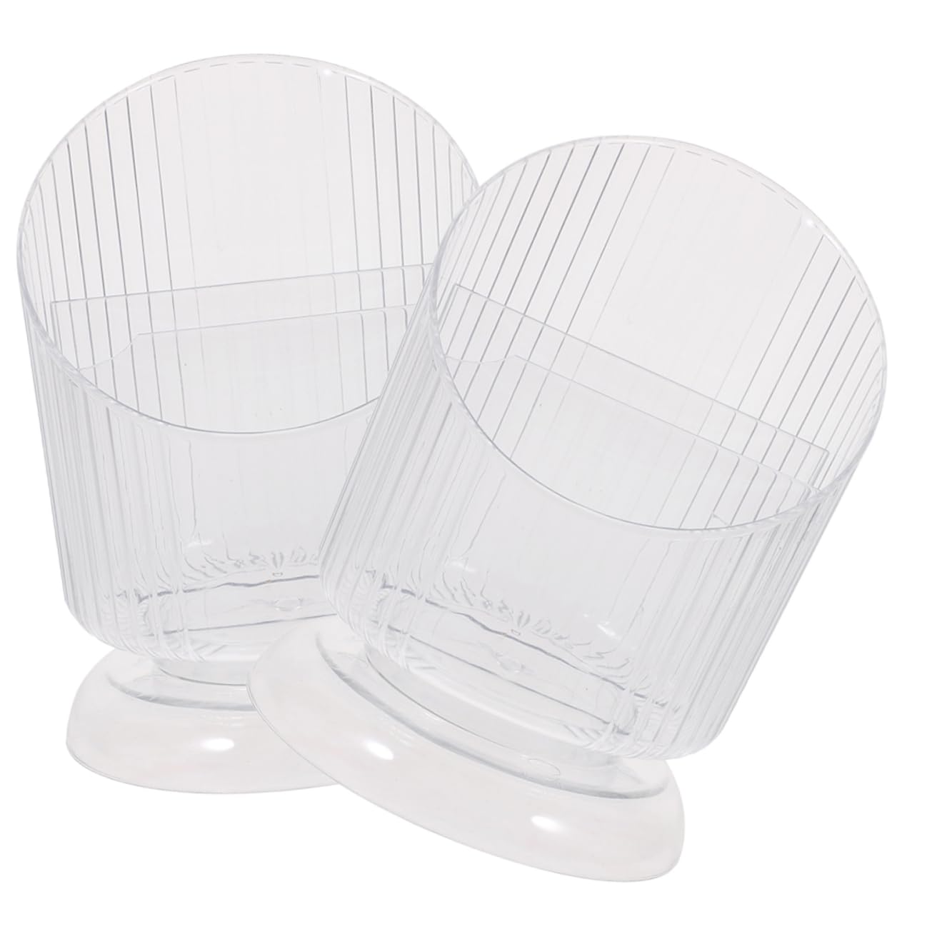 Porte-pinceaux maquillage transparent pour coiffeuse ordonnée