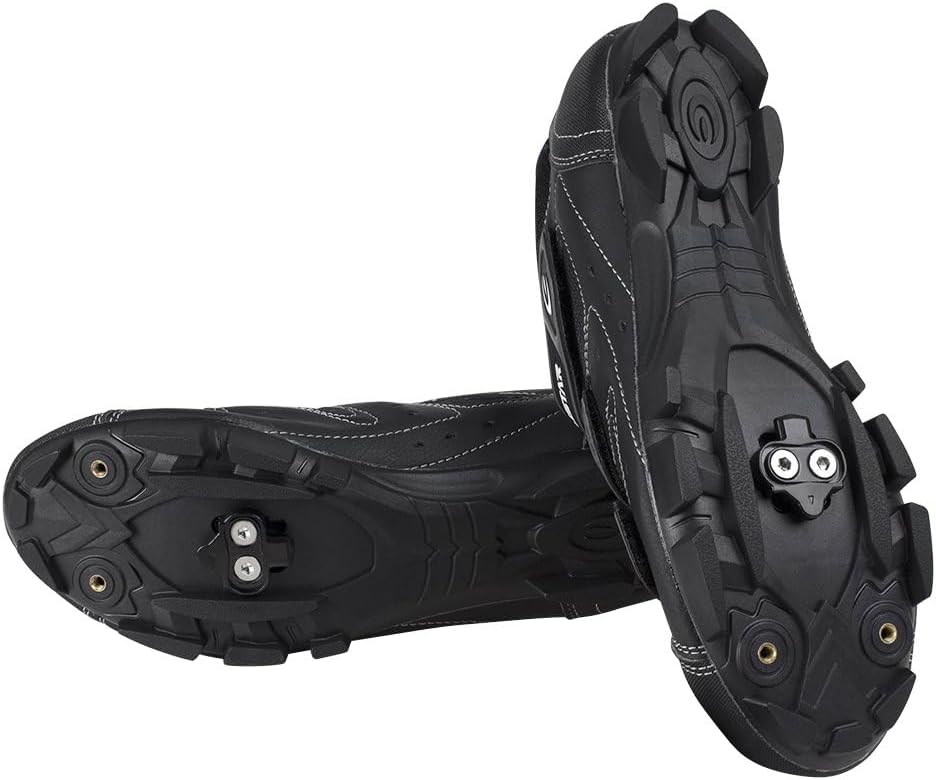 BV Bike Cleats - Compatible with Shimano SPD & Look X-Track Pedals for Spinning, Indoor Cycling, and Mountain Biking - Easy Cleat Release, Top Power Transfer, Customizable Stability - Image 3