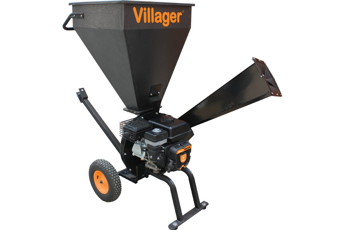 Villager Broyeur de végétaux et Branches Coupe 76mm Moteur Thermique 212cc VCPS250s