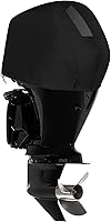 Vista 10 de Cubierta de motor fuera de borda para Mercury, cubierta de motor de barco resistente impermeable con ventilación de malla (Tamaño-M706-V)