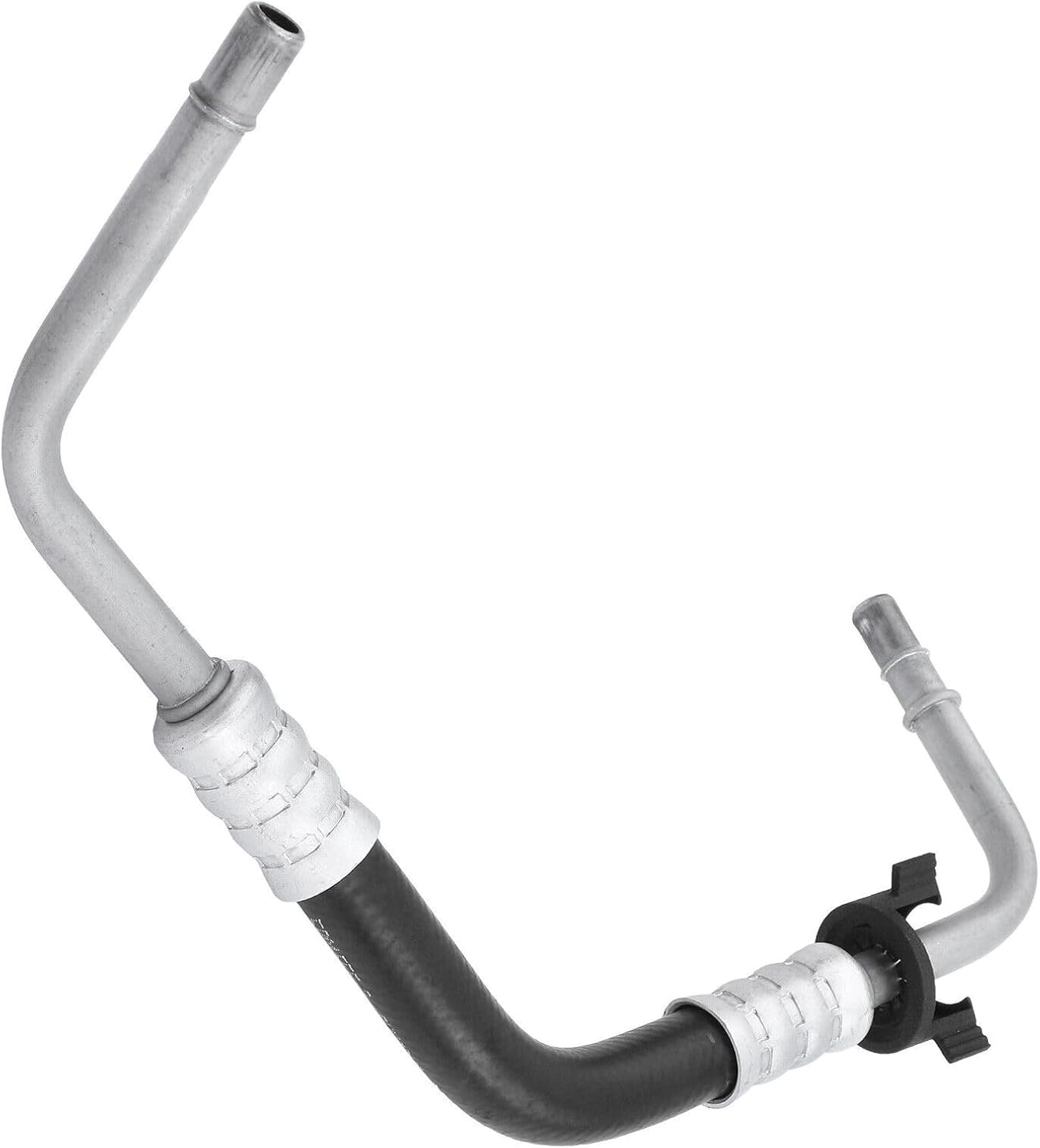 Auto Transmission Oil Cooler Hose Assembly Outlet for Lincoln for Navigator 2003 Metal/Rubber 10.5 in-Length 2L1Z7C410CA 4L1Z7C410BA