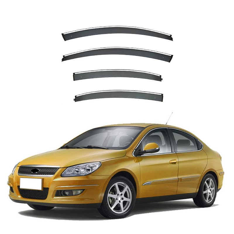 Deflectores de aire para Chery Chance ideales para viajar en días de lluvia