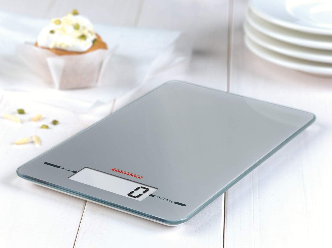 Soehnle 66179 Page Evolution Digital Scale, Silver