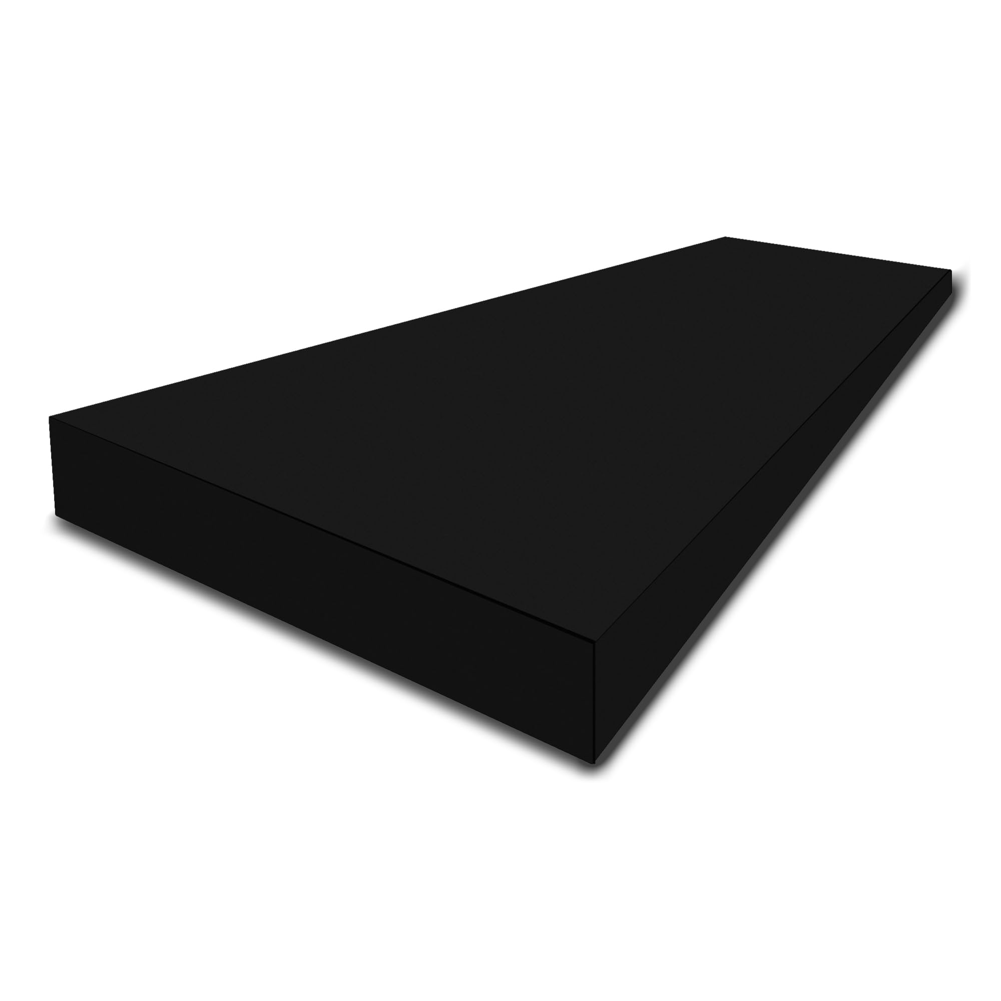 FoamTouch 1" Thick x 24" Wide x 72" Long Charcoal High Density Foam, Ideal for Foam Padding, Seat Replacement, Chair Cushion Replacement, Wheelchair Seat Cushion and More