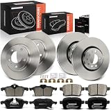 Frankberg Bremsensatz inkl. 4x Bremsscheiben + 8x Bremsbeläge Vorne Hinten