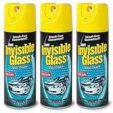 Invisible Glass 91163-3PK 15-Ounce Cleaner for Auto and Home for a Streak-Free Shine, Deep-Cleaning...