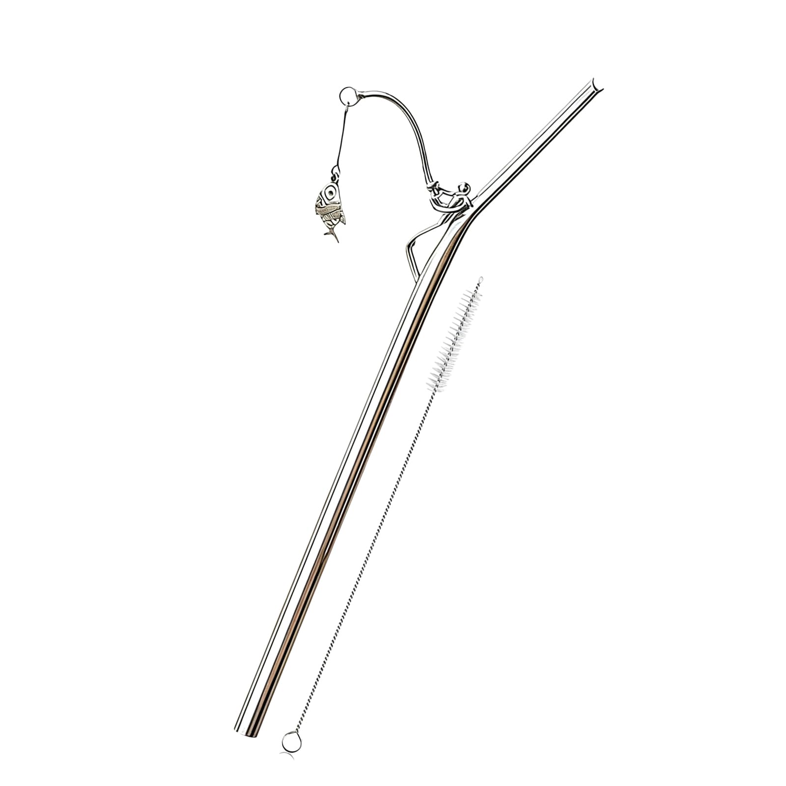 TQUXNGA Themed Metal Drinking Straw for Cold Beverages Cocktails Iced Coffee Household Drinkware Accessories Innovation Drinking Straw