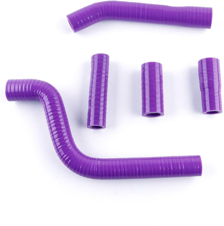 Silicone Radiator Hose Pipe Kit Silicone Radiator Coolant Hose For YAMAHA YZF250 YZ250F 2010-2013 Silicone Radiator Coolant Hose Kit (White)