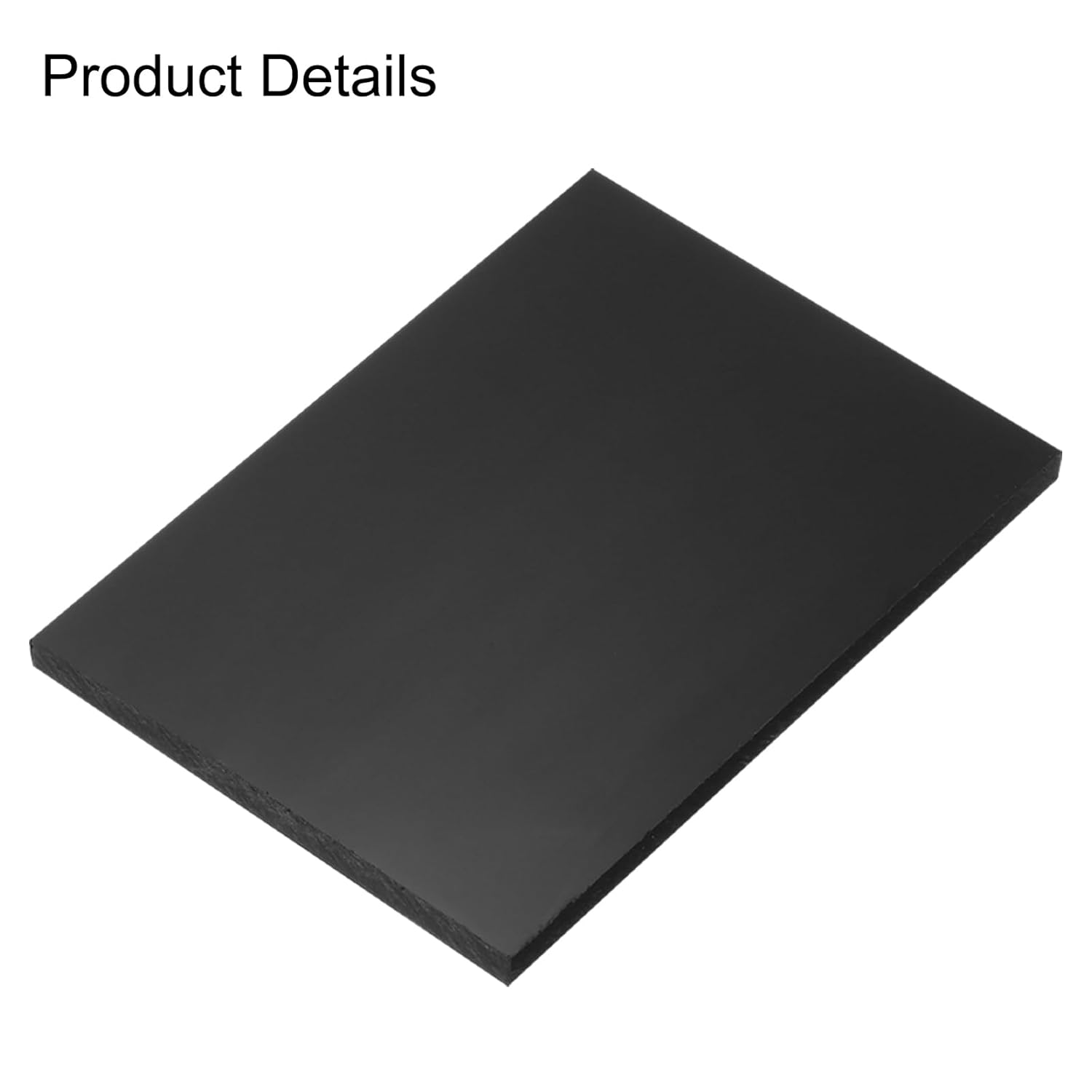 HARFINGTON 2pcs Leather Craft Punching Pad, Stamping Mat Board Tool for Leather Punch Cutting Hole,Nylon, Black, 140x200x10mm / 5.5x7.9x0.39 Inch
