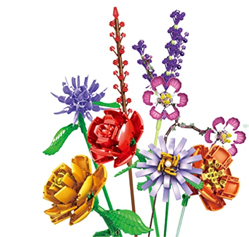 Kit de bloques de construcción de ramo de flores Cover