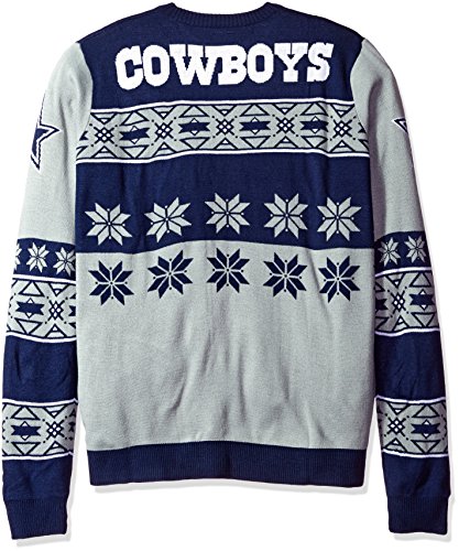 image for FOCO Klew Ugly Sweater Dallas Cowboys, XX-Large, Klew Big Logo
