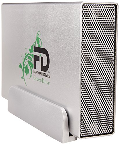 Fantom Drive 2TB 7200 RPM USB 3.0/2.0 Aluminum External Hard Drive (GD2000U3P)