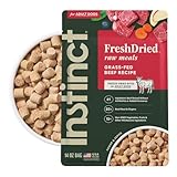Instinct Freeze-Dried Meals, FreshDried Bites, Natural Dog Food, Grain-Free - Grass-Fed Beef, 14 oz. Bag