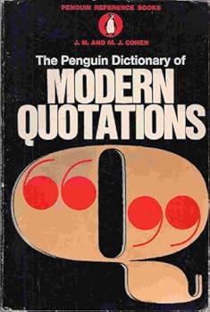 Paperback Dictionary of Modern Quotations, The Penguin: Second Edition (Penguin Reference Books) Book