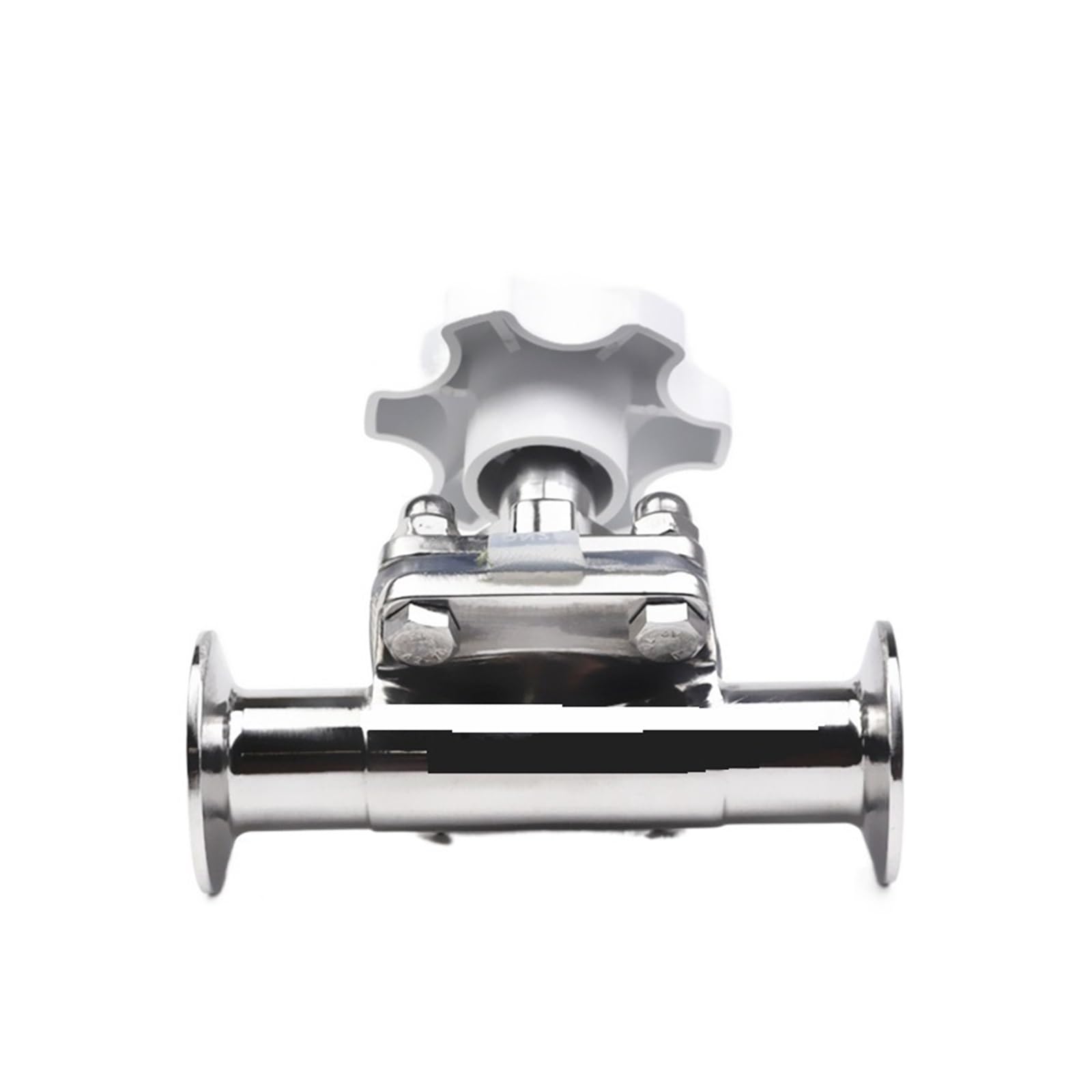 Zawór membranowy DN15 DN20 DN25 DN50 Zawór membranowy ze stali nierdzewnej z potrójnym zaciskiem do piwa nabiałowego(38mm x Ferrule 50.5)