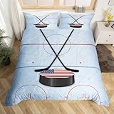 PUOJIEAT Housse de Couette 200x200 Palet, 3D Imprimée Doux Microfibre Parures de Lit Palet Housses de Couettes 2 Personnes avec 2 x Taie d'oreiller 65x65 cm q9650