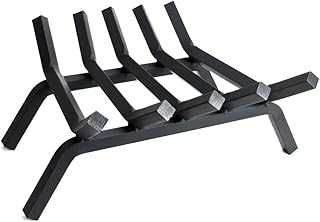 Steel Grate,3/4" Thick,21",5-Bar, Black
