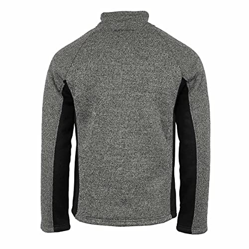 Spyder Men's Steller Full Zip Jacket, Charcoal Heather Large3