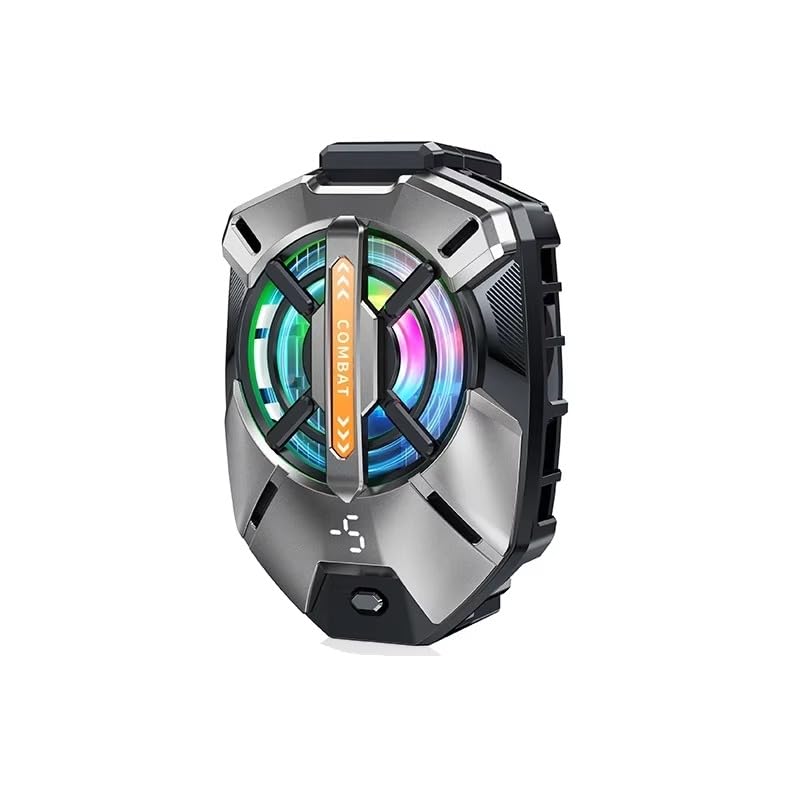 Image of BKN Fast Ultra Cooling Mobile AC Fan Magnetic Radiator | Mobile Cooler USB Powered Fan Cooling Radiator Game Cooler -3 degree for Mobile Phone Gaming, Live Streaming (FS09 fan)