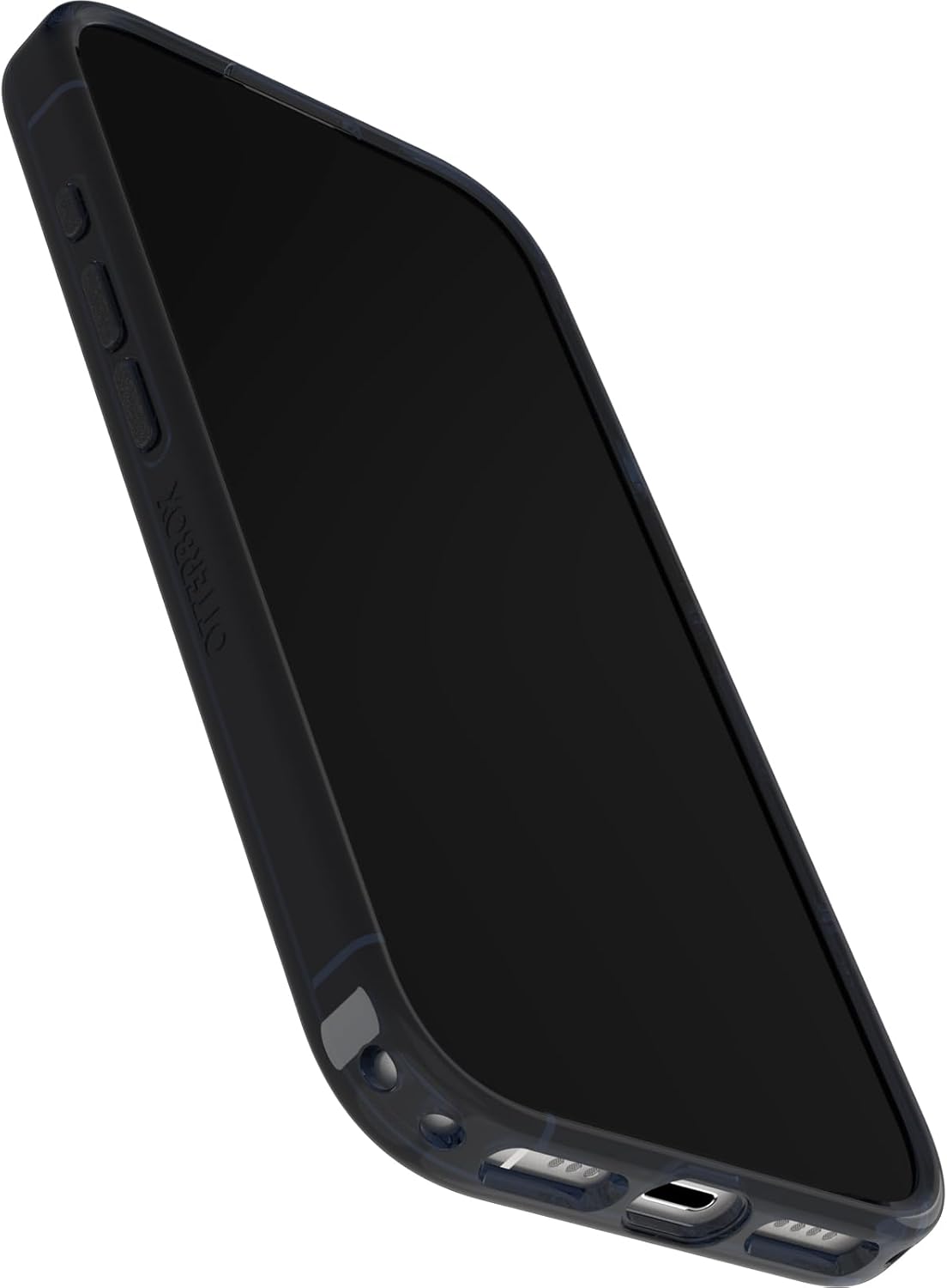 OtterBox iPhone 17 Symmetry Series Clear Case - Floral Romance - Blue - Image 4