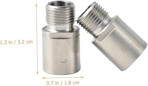 Miniatura 2 de 2 unids Pedal Extensor Adaptador de pedal de bicicleta de carretera Espaciadores de pedal Extensores de eje Pedal portátil para bicicleta Accesorios