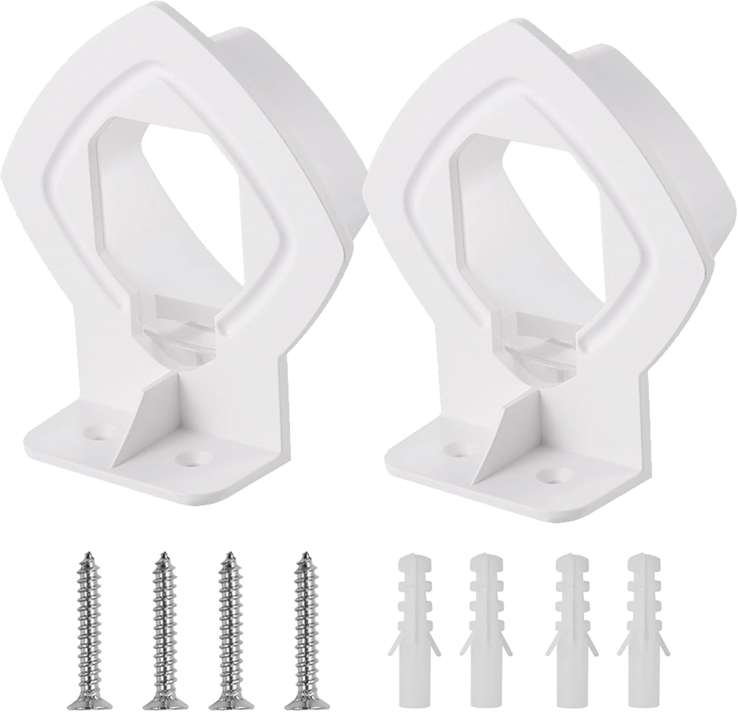 POCREATION Wall Mount Bracket for Linksys Velop Tri-Band Mesh WiFi System, Adjustable Tilting Holder with Cable Management, Compatible with Velop MX10/MX12/MX106