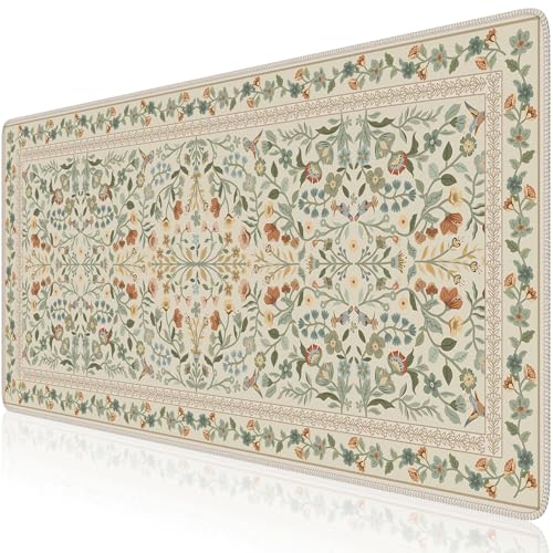 Tapis de bureau antidérapant iCasso pour stabiliser votre clavier et souris