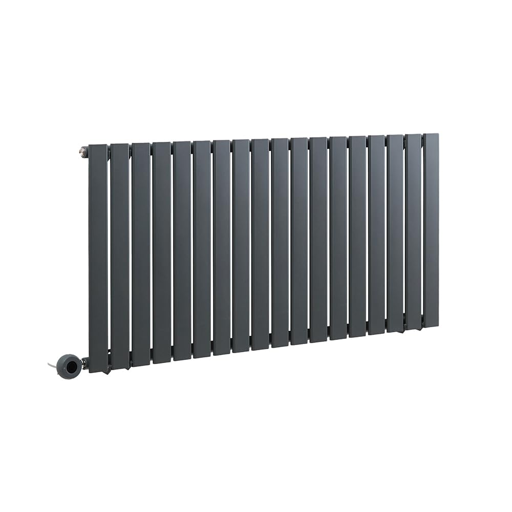 MILANO 1000W Anthracite Single Flat Panel WiFi Electric Radiator 635x1190mm