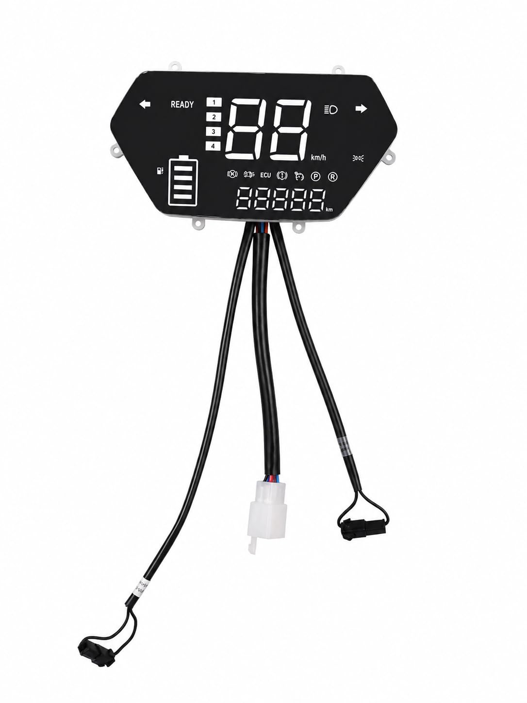 LED Digital Display Meter Inner Plate For Electric Scooter, Scooty | Multi-Function Speedometer, Odometer, Battery Indicator | pack of 1-image-34