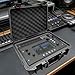 Hard Travel Case for Allen & Heath CQ-18T Digital Mixer/CQ-12T Hard Shell Carrying Storage Case Equipped with Comfort Handle with Customizable Foam For Mixers