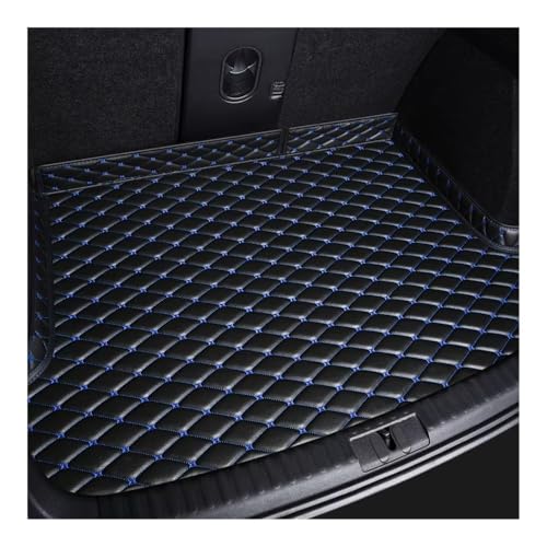 Tapis de coffre voiture pour voyager en famille doublure de coffre résistante X1 noir bleu