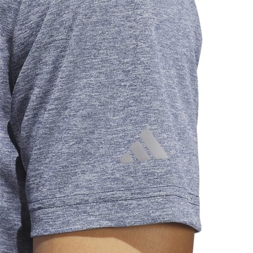 adidas Mens Performance Heathered Polo Shirt4