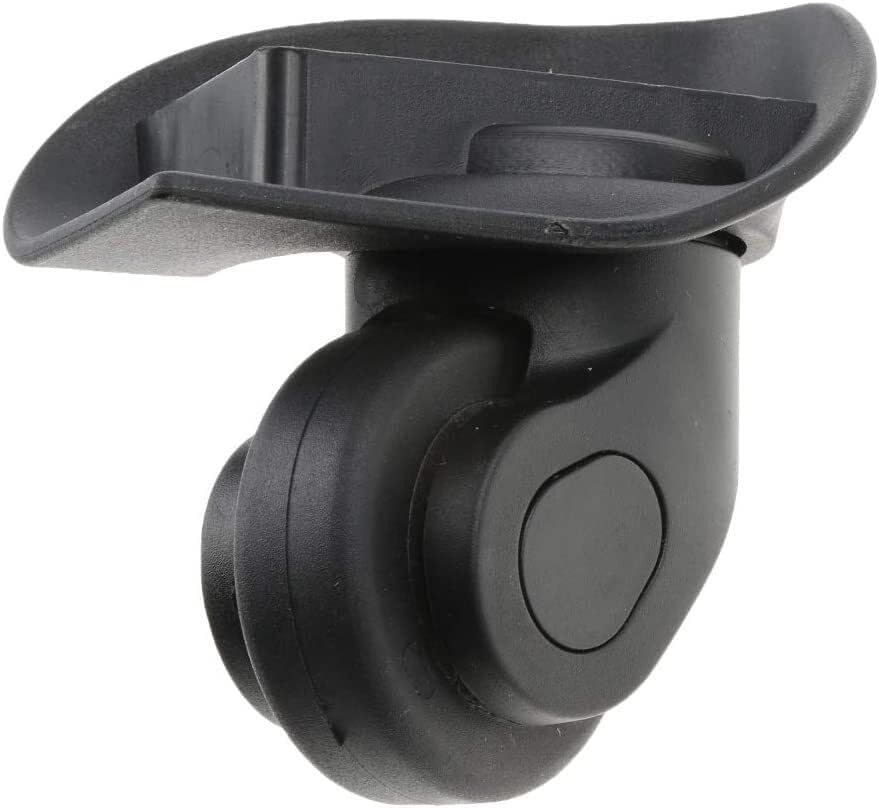 Replacement Castor Wheels,Furniture Swivel Castor,Spinner Caster,Swivel Wheels Replacement,2 Pieces A20 Suitcase Luggage Mute Wheels Replacement Casters for Trolley Black - Easy Installation Casters2