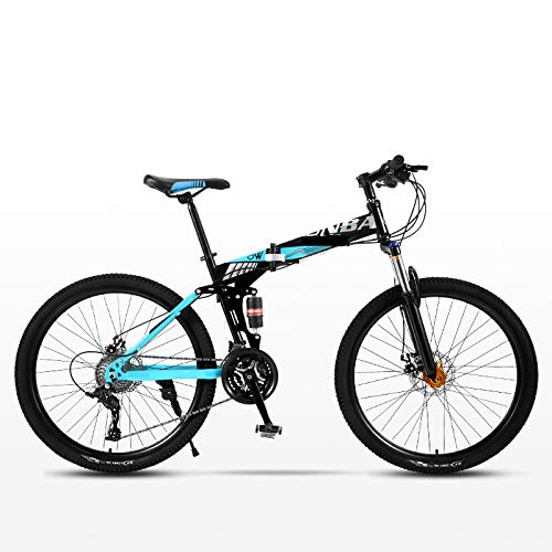 Bicicletas de montaña plegables de 24 pulgadas para adultos con altura ajustable