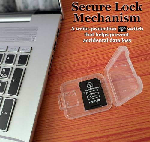 TradeProvider TF Memory Card to SD Card Adapter – High-Speed UHS-I Storage Converter, Compatible with SDHC SDXC, Full-Size SD Slot for Security Camera, Laptop, Drone, Dash Cam, Durable & Universal Fit - Image 2