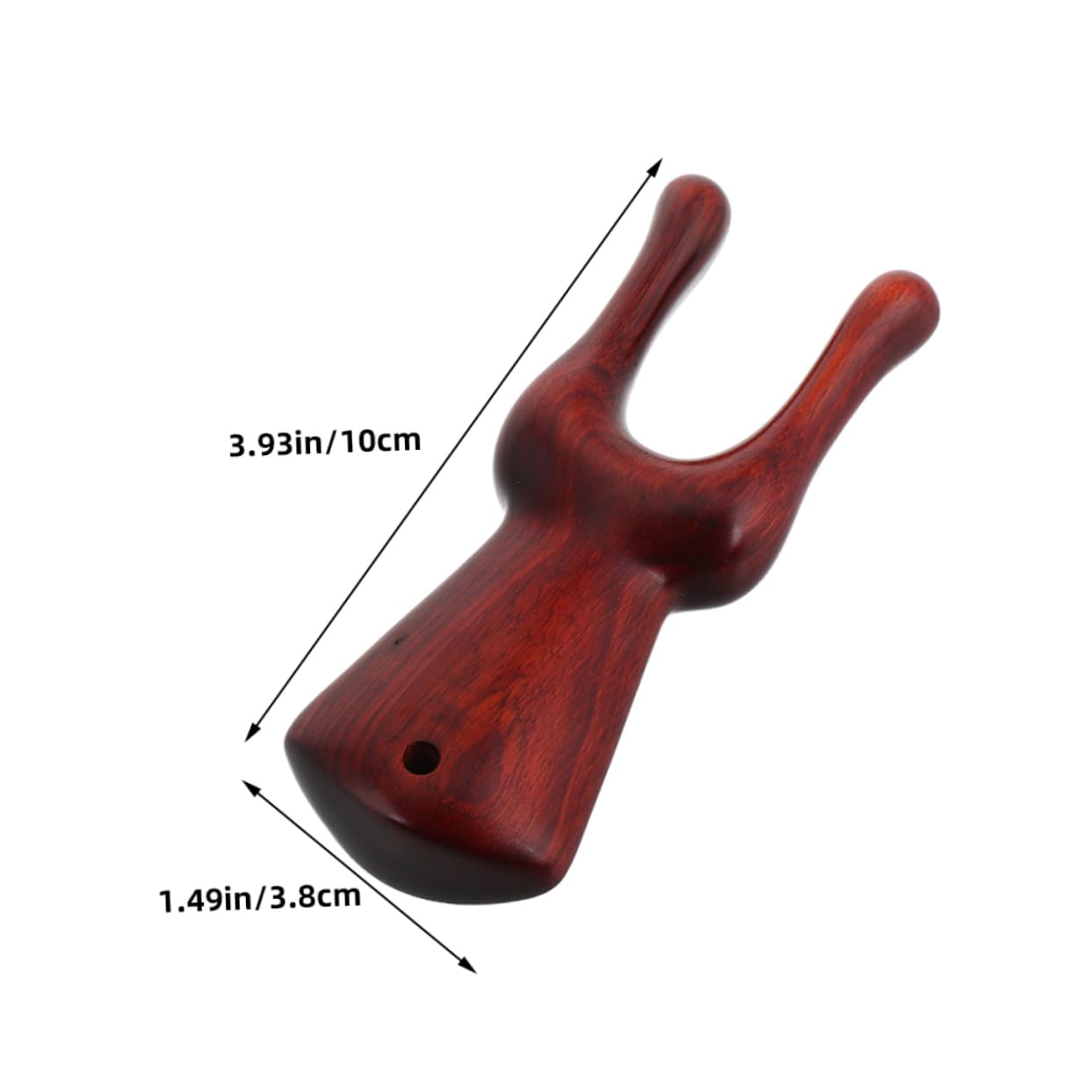 WOFASHPURET 2pcs Wooden Nose Massager for Face Eyes Acupoint Facial Scraper Tool Portable Handheld Meridian Massage Supplies