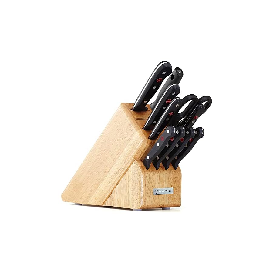 Wusthof-Gourmet-11-Piece-Knife-Block-Set-Beech-Wood Wüsthof Gourmet 11-Piece Knife Block Set, Beech Wood