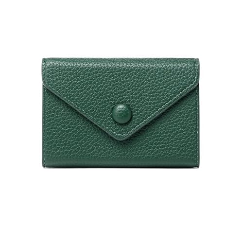 Embossed multi card slot women'scardbag portablewallet multifunctional credit card/currency/card bag(Y2003-Green)