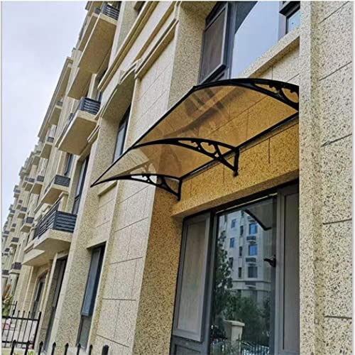 Auvent de porte d'entrée pour rester au sec sous la pluie et la neige en hiver - 4