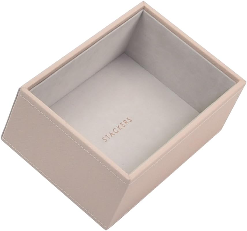 Stackers Blush Pink Mini Jewellery Box Chunky Jewellery Layer - Image 3