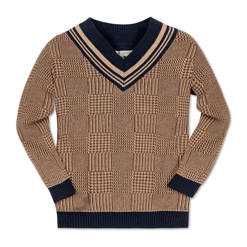 Hope & Henry Baby Boys' Organic Cricket Sweater